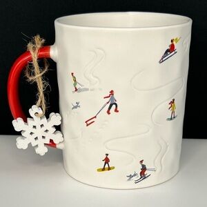 Prima - ‘Ski Snowboard Sled’ ceramic mug. NWT Firm!